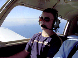 Dylan flies